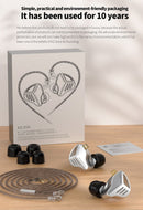 KZ ZVX Fones De Ouvido Dinâmico