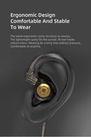 KZ EDX PRO Fones De Ouvido Dinâmicos HIFI Baixo Earbuds No Ear Monitor Esporte R