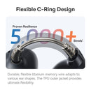 Baseus bc1 clipe de orelha de ouvido aberto sem fio bluetooth 6.0 clipe em fones