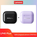 Lenovo-LP40 II Fones De Ouvido Sem Fio, LP40 Plus, TWS, Fones De Ouvido Bluetoot