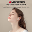 Monster mqt39 gaming fone de ouvido ture sem fio bluetooth 6.0 fones baixa latên