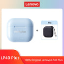 Lenovo-LP40 II Fones De Ouvido Sem Fio, LP40 Plus, TWS, Fones De Ouvido Bluetoot