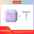 Lenovo-LP40 II Fones De Ouvido Sem Fio, LP40 Plus, TWS, Fones De Ouvido Bluetoot