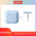 Lenovo-LP40 II Fones De Ouvido Sem Fio, LP40 Plus, TWS, Fones De Ouvido Bluetoot