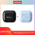 Lenovo-LP40 II Fones De Ouvido Sem Fio, LP40 Plus, TWS, Fones De Ouvido Bluetoot