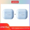 Lenovo-LP40 II Fones De Ouvido Sem Fio, LP40 Plus, TWS, Fones De Ouvido Bluetoot
