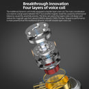 KZ ZVX Fones De Ouvido Dinâmico