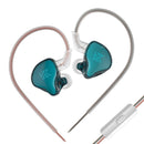 Kz edcx fone de ouvido intra-auricular com fio, monitor de música hifi, esporte,