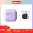 Lenovo-LP40 II Fones De Ouvido Sem Fio, LP40 Plus, TWS, Fones De Ouvido Bluetoot